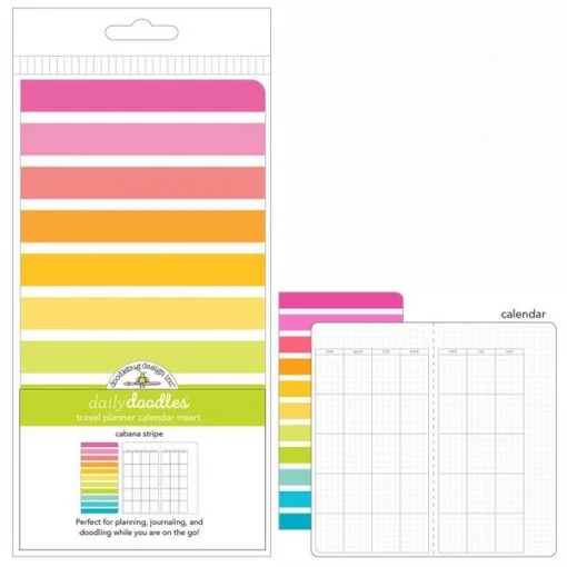 Inserto de Calendario para Travel Planner - Cabana stripe - Image 2