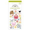 Shape sprinkles - Stickers - Down on the Farm