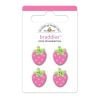 Braddies - pink strawberries - Hey Cupcake