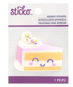 Squishy Sticker – cake – Sticko