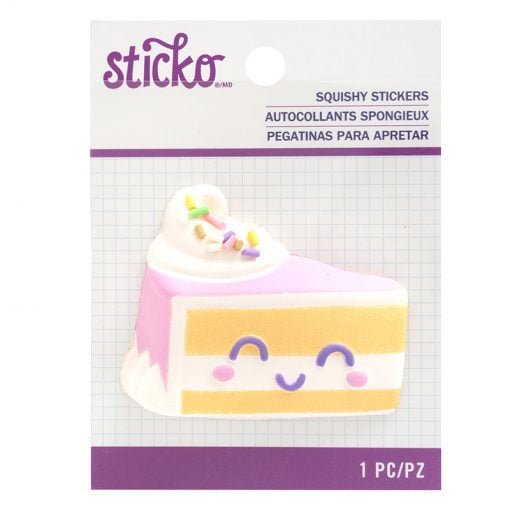 Squishy Sticker – cake – Sticko