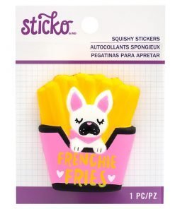 Squishy Sticker – frenchie fries – Sticko