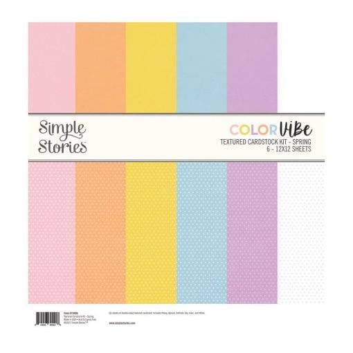 Kit de Papeles 12x12 - spring - Color Vibe