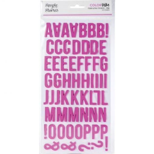 Stickers de Letras – pink – Color Vibe