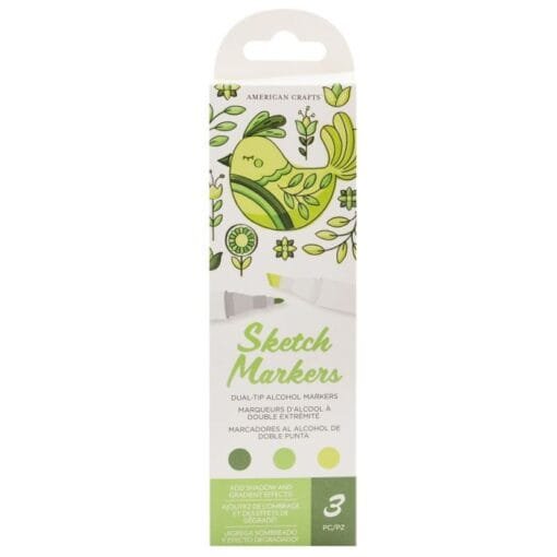 Sketch Markers - Frosted Sage - 3 pzs