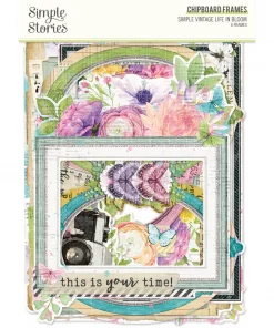 Chipboard Frames - Life in Bloom