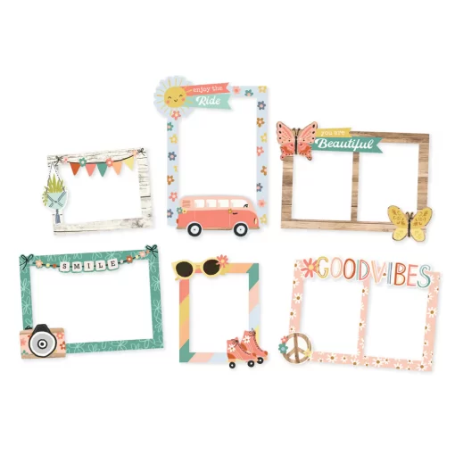 Chipboard Frames - Boho Sunshine - Simple Stories - Image 2