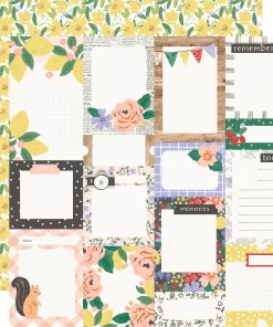Papel 12x12 - Journal Elements - The Little Things