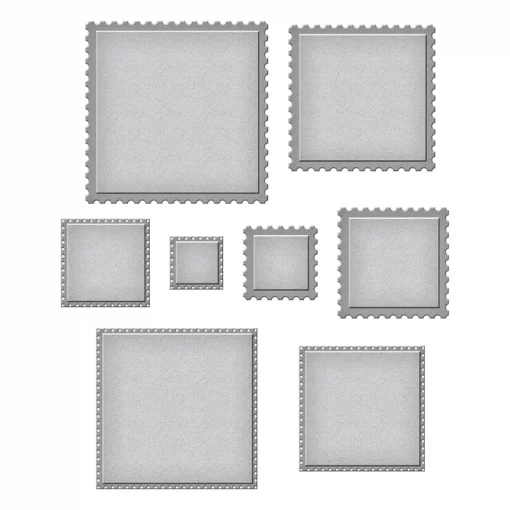Troquel - Postage Edge Squares - Spellbinders