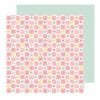Papel 12x12 - Playful Peonies - Rainbow Avenue
