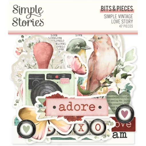 Bits and Pieces - Simple Vintage Love Story