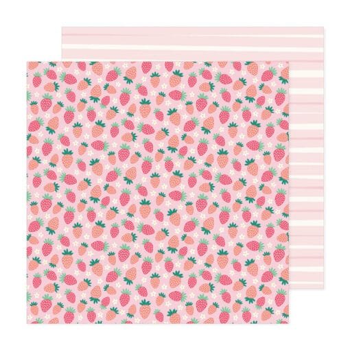 Papel 12x12 - Berry Good - Poppy and Pear
