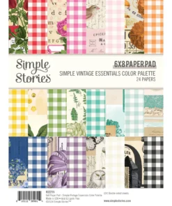 Block 6x8 - Simple Vintage Essentials Color Palette