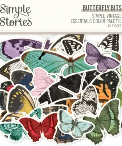 Buttefly Bits and Pieces - Simple Vintage Essentials Color Palette