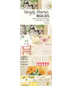 Washi Tapes - Warm - Simple Vintage Essentials Color Palette