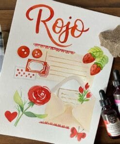 Taller - Acuarela Color Palette - 2 sesiones Rojo