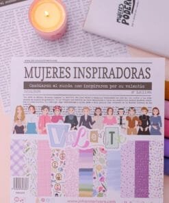 Kit de Papeles 12x12 - Valiente - Johanna Rivero