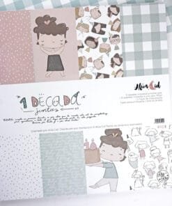 Block de Papeles 12x12 - 1 Década - Alúa Cid