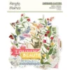 Chipboard Clusters - Simple Vintage Meadow Flowers