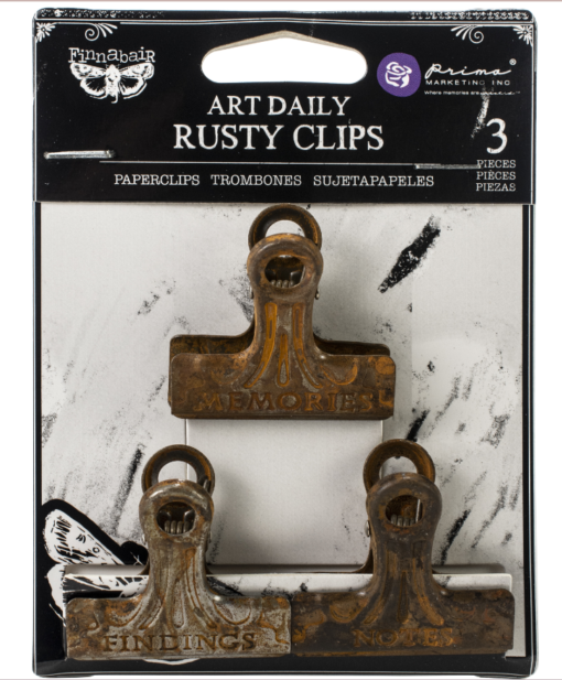 Metal Clips - Rusty - Prima