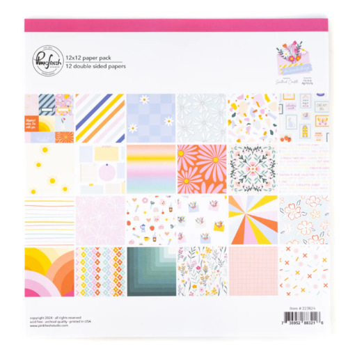 Kit de papeles 12x12 - Simple Things - Pinkfresh