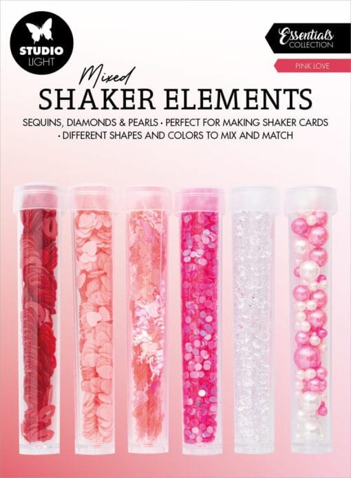 Set Rellenos de Shaker - Pink Love - Studio Light Essentials