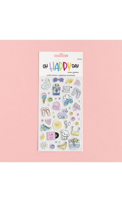 Puffy Stickers - Oh Happy Day - Sami Garra