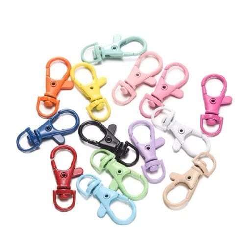 Ganchos Metálicos Pastel - 4 variaciones de color - 12 pack