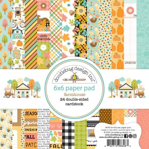 Block 6x6 - Farmhouse - Doodlebug