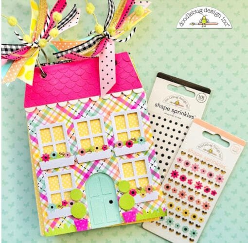 Set Mini Álbum de Casita Doodlebug - Base + Troquel - Image 2