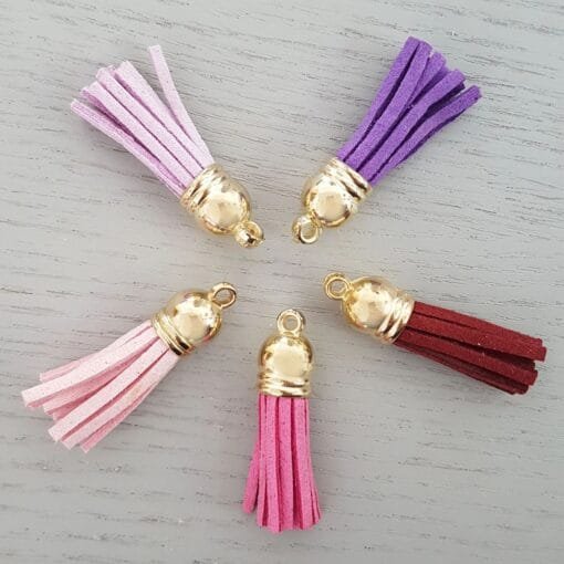 Borlas/Tassels - Variedad de colores - 12 pack