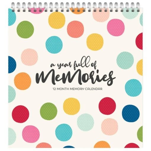 Kit de Calendario - Memory Calendar - Color Vibe - Simple Stories