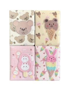 Libretas Ositos y Conejos - 4 estilos