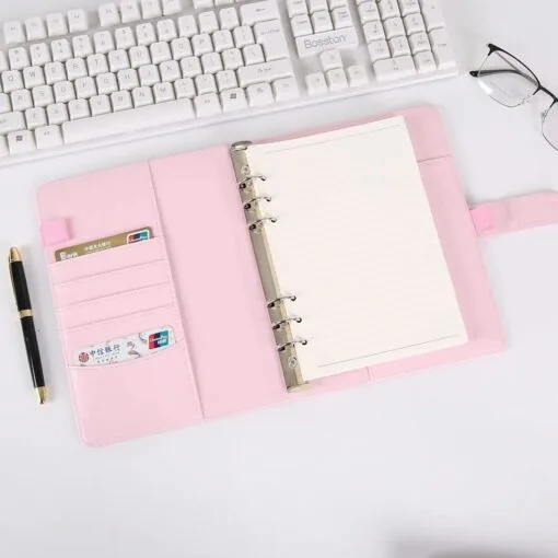 Planner/Organigastos - Carpeta A5 - Grande - Colores Lisos - 6 colores - Image 2