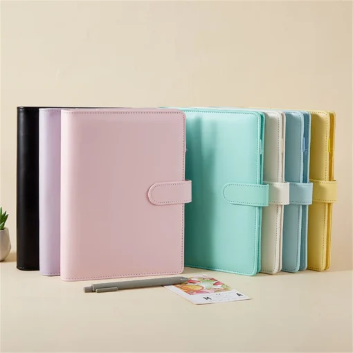 Planner/Organigastos - Carpeta A5 - Grande - Colores Lisos - 6 colores - Image 3