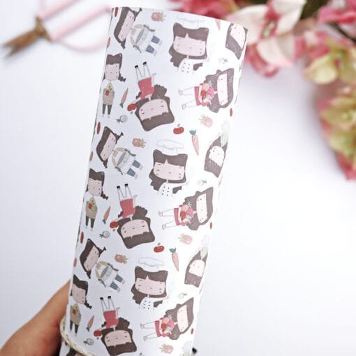 Papel Laminado - Mini Chef - La Sra. Lola