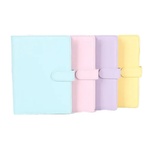 Planner/Organigastos - Carpeta A5 - Grande - Colores Lisos - 6 colores
