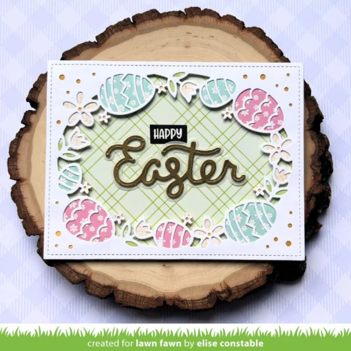 Troquel Fondo - Easter Egg Backdrop - Lawn Fawn - Image 5