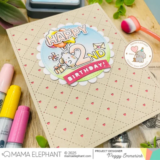 Set de Sello y Troquel - Counting Left - Mama Elephant - Image 4