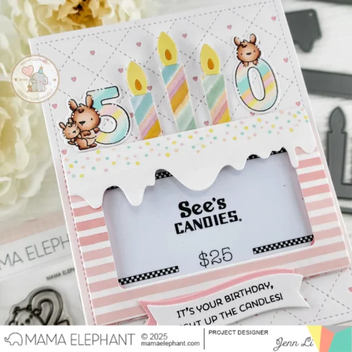 Set de Sello y Troquel - Counting Right - Mama Elephant - Image 6