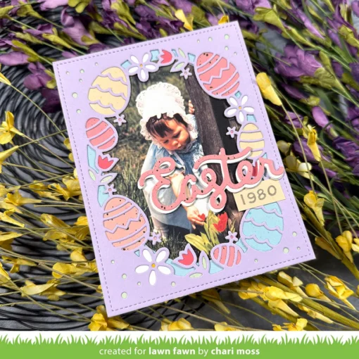 Troquel Fondo - Easter Egg Backdrop - Lawn Fawn - Image 3