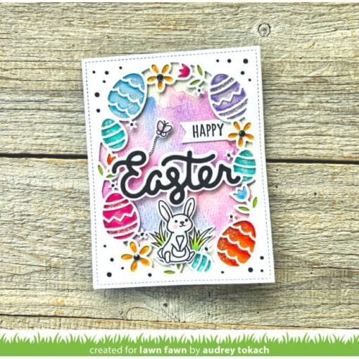 Troquel Fondo - Easter Egg Backdrop - Lawn Fawn - Image 4