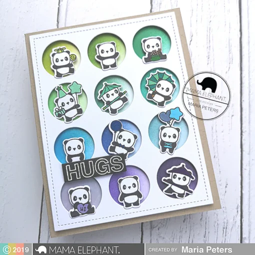 Set de Sello y Troquel - Little Panda Agenda - Mama Elephant - Image 5