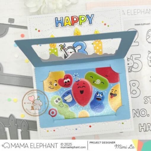Troquel - Pastel Porta Tarjeta de Regalo - Mama Elephant - Image 7