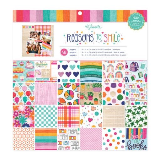Block 12x12 - Reasons To Smile - Shimelle