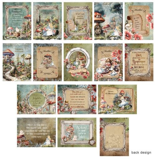 Tarjetas - 3x4 - Return to Wonderland - Image 2