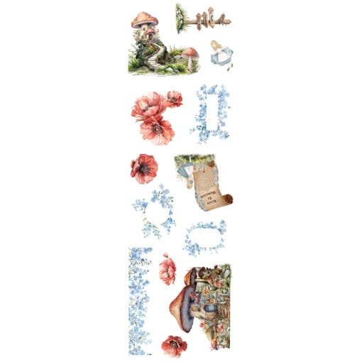 Rollo de Stickers - Return To Wonderland