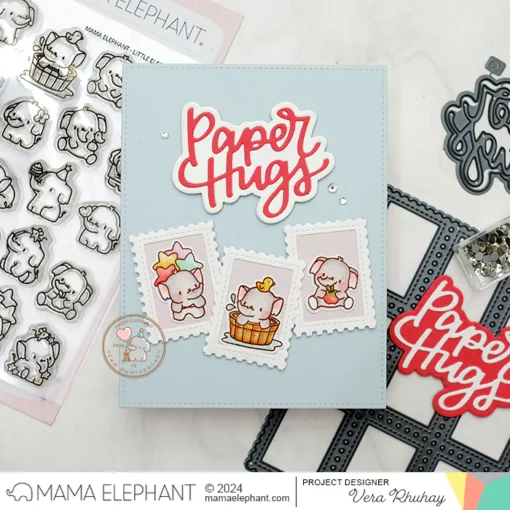Set de Sello y Troquel - Little Elephant Agenda - Mama Elephant - Image 6
