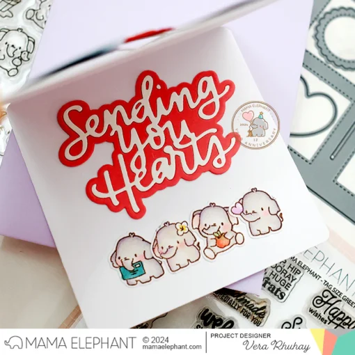 Set de Sello y Troquel - Little Elephant Agenda - Mama Elephant - Image 3