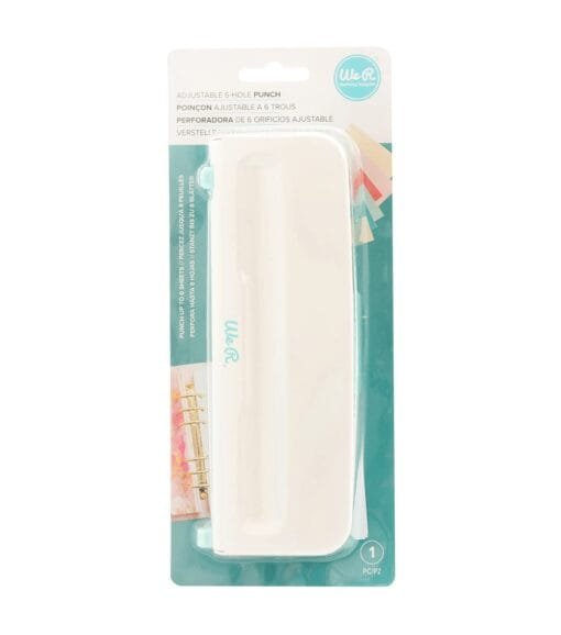 Planner Punch - Ponchador Ajustable - 6 agujeros - We R